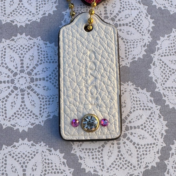 Coach Custom Hangtag Cat and Flowers - Picture 6 of 9